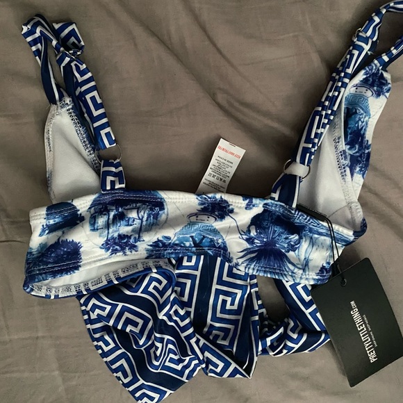 Pretty little thing Greek bikini top in size 2 - Picture 4 of 6